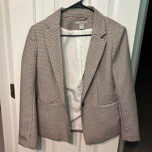 Plaid blazer in perfect condition